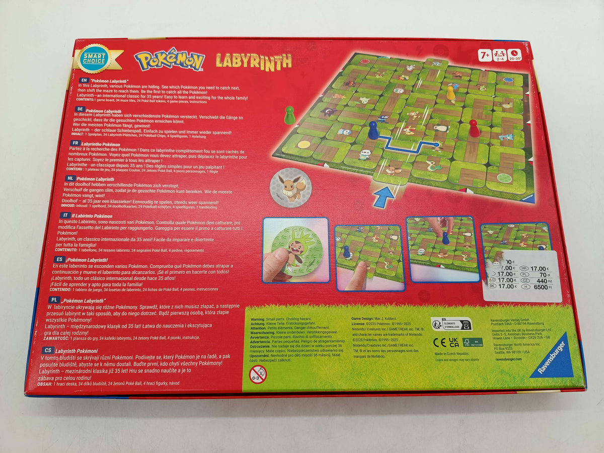 Ravensburger Pokémon Labyrinth Brettspiel