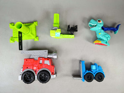 Hasbro Bundle Play-Doh großes Set Knete & Formen Dino & Feuerwehr