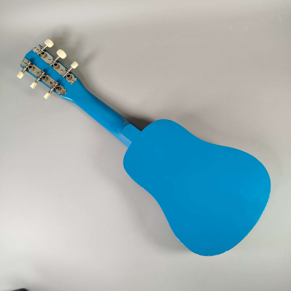 Dewel Einhorn Kindergitarre 6 Saiten blau