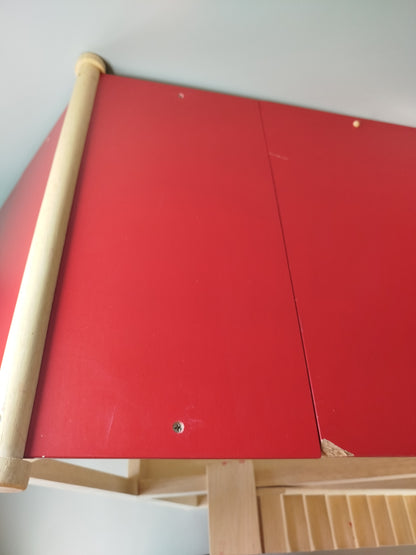 Puppenhaus mit Möbeln & Zubehör – großes Spielhaus Set für Kinder