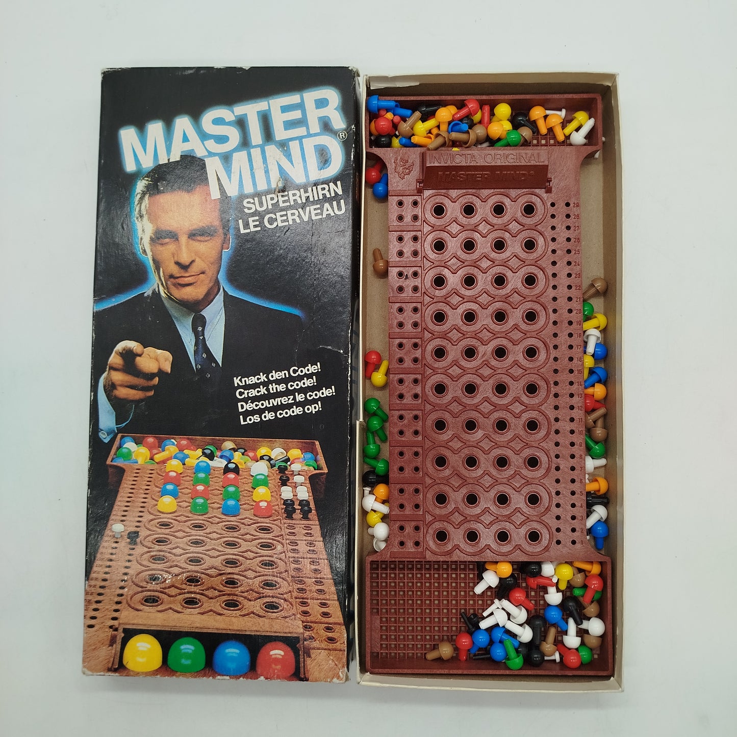 Parker Master Mind Brettspiel, gebraucht, ab 6 7 8 Jahre | ✅ geprüft 