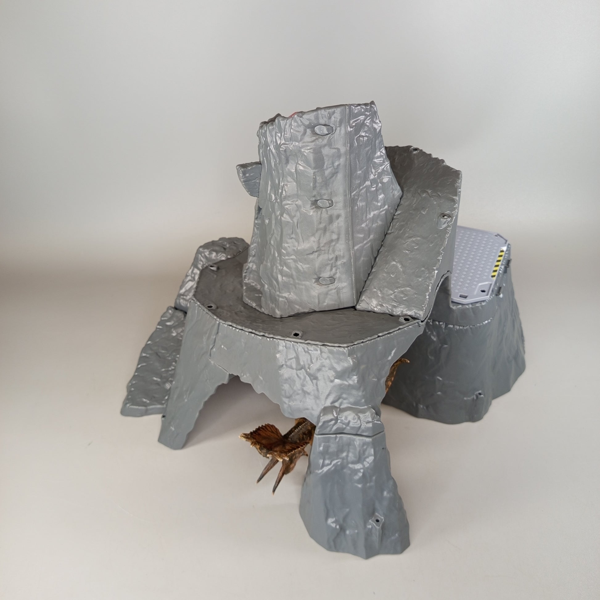 Dinosaurier Vulkan-Spielset – mit Figur, kompatibel mit LEGO