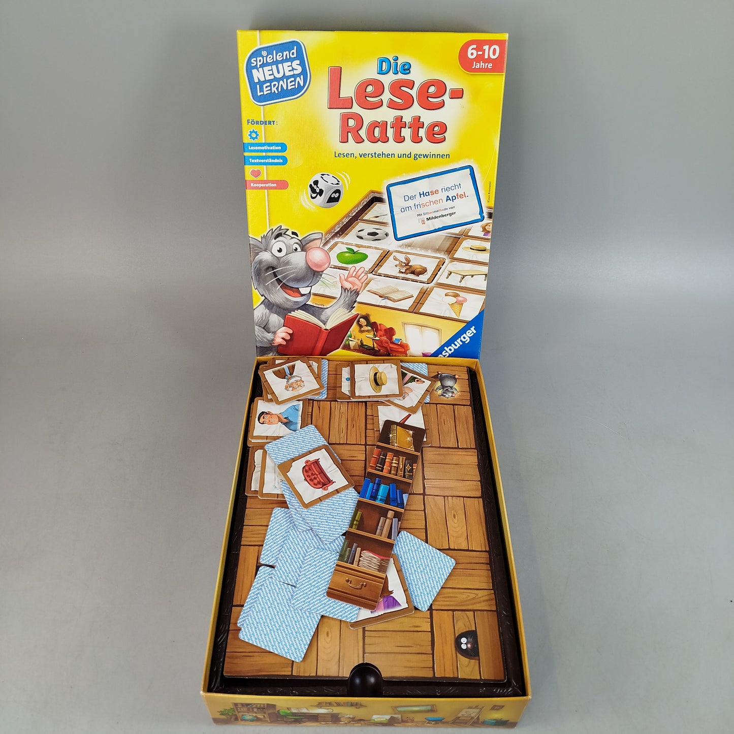 Ravensburger Lese-Ratte 24956 Lernspiel, gebraucht, ab 6 7 8 Jahre | ✅ geprüft 