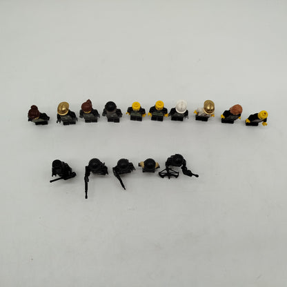 LEGO Minifiguren Set – 10 Feuerwehr & 5 Spezialeinheiten