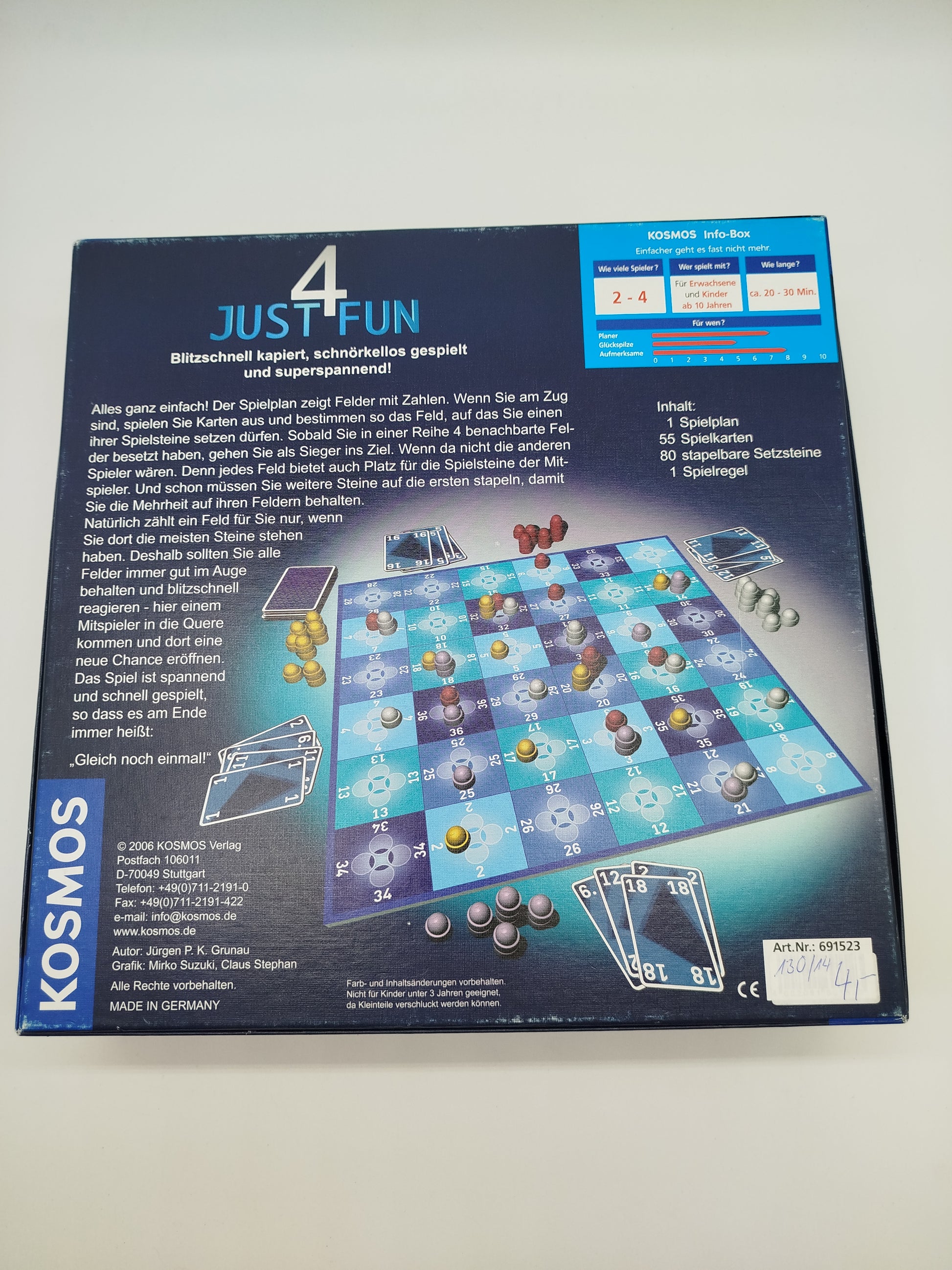 Kosmos Brettspiel Just 4 Fun, OVP