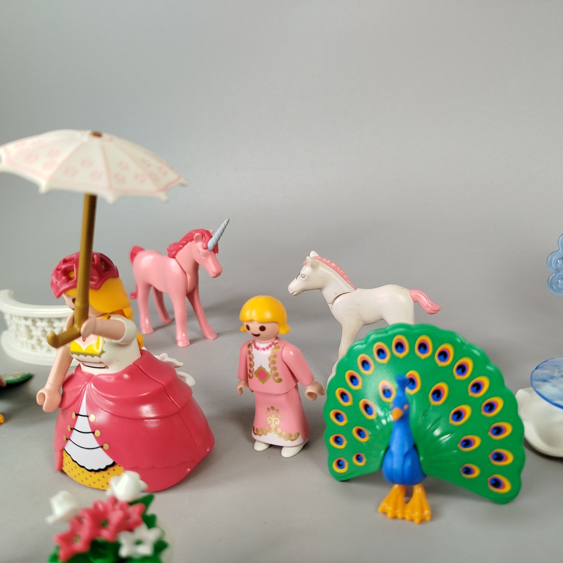Playmobil Prinzessinnen Gartenhof Set – Figuren, Tiere & Zubehör