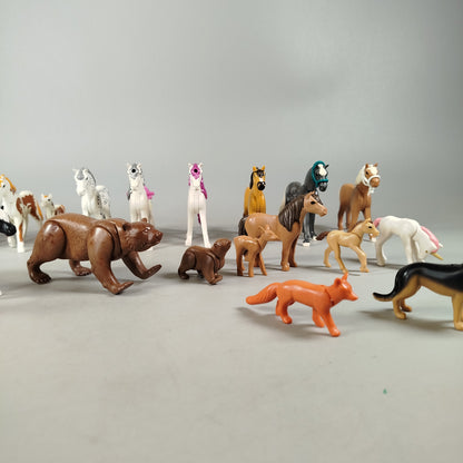Playmobil Bundle Tiere Set von 49 Figuren & Mensch