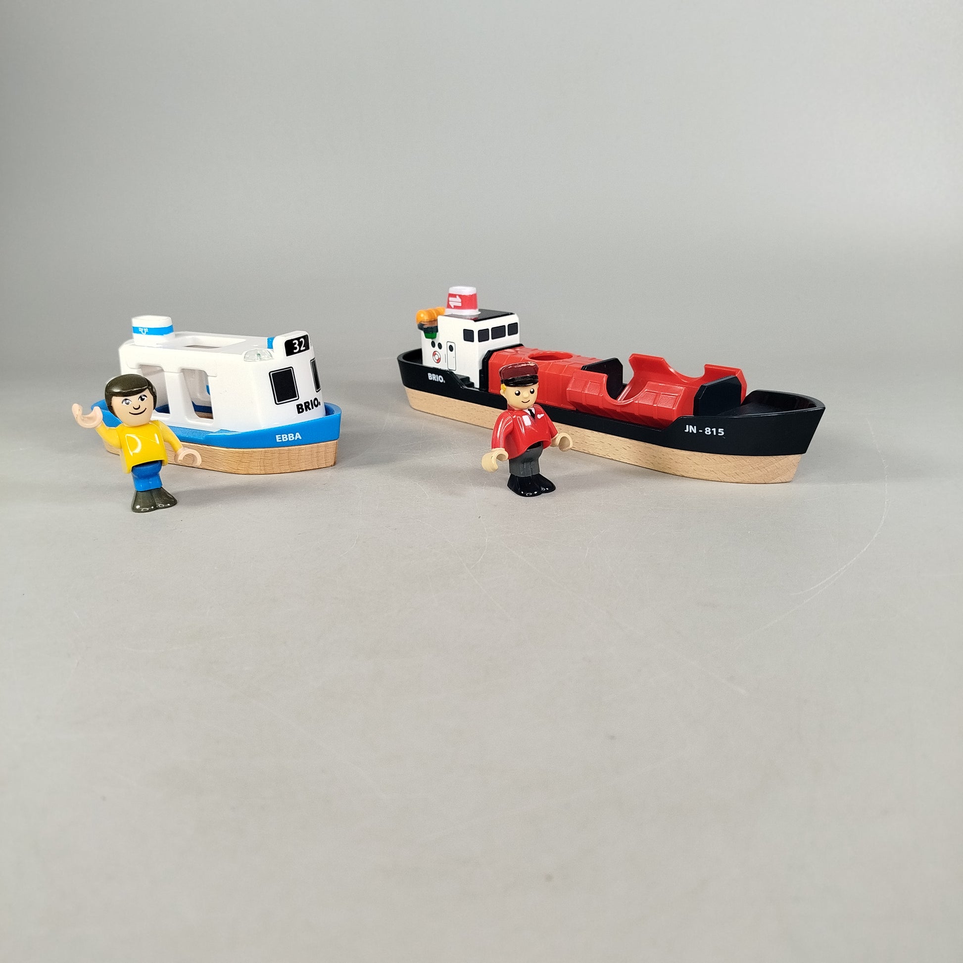 Bundle BRIO 🚤✨ x2 Boote mit Figuren, neuwertig, ab 3 4 5 Jahre | ✅ geprüft 
