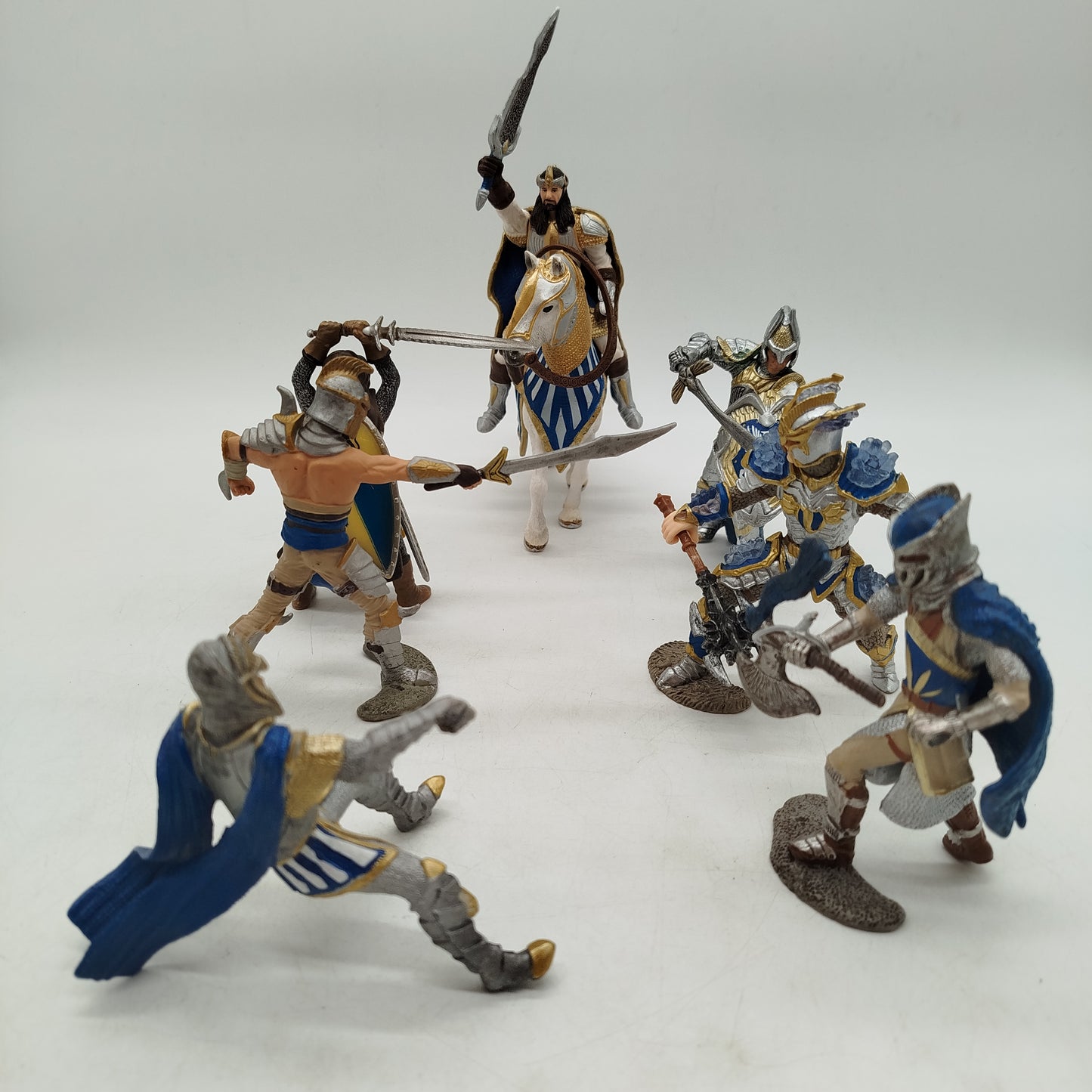 Schleich Bundle Ritter 8x Figuren, gebraucht, ab 6 7 8 Jahre | ✅ geprüft 