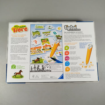 Ravensburger tiptoi Lernspiel Alle meine Tiere, Neuwertig