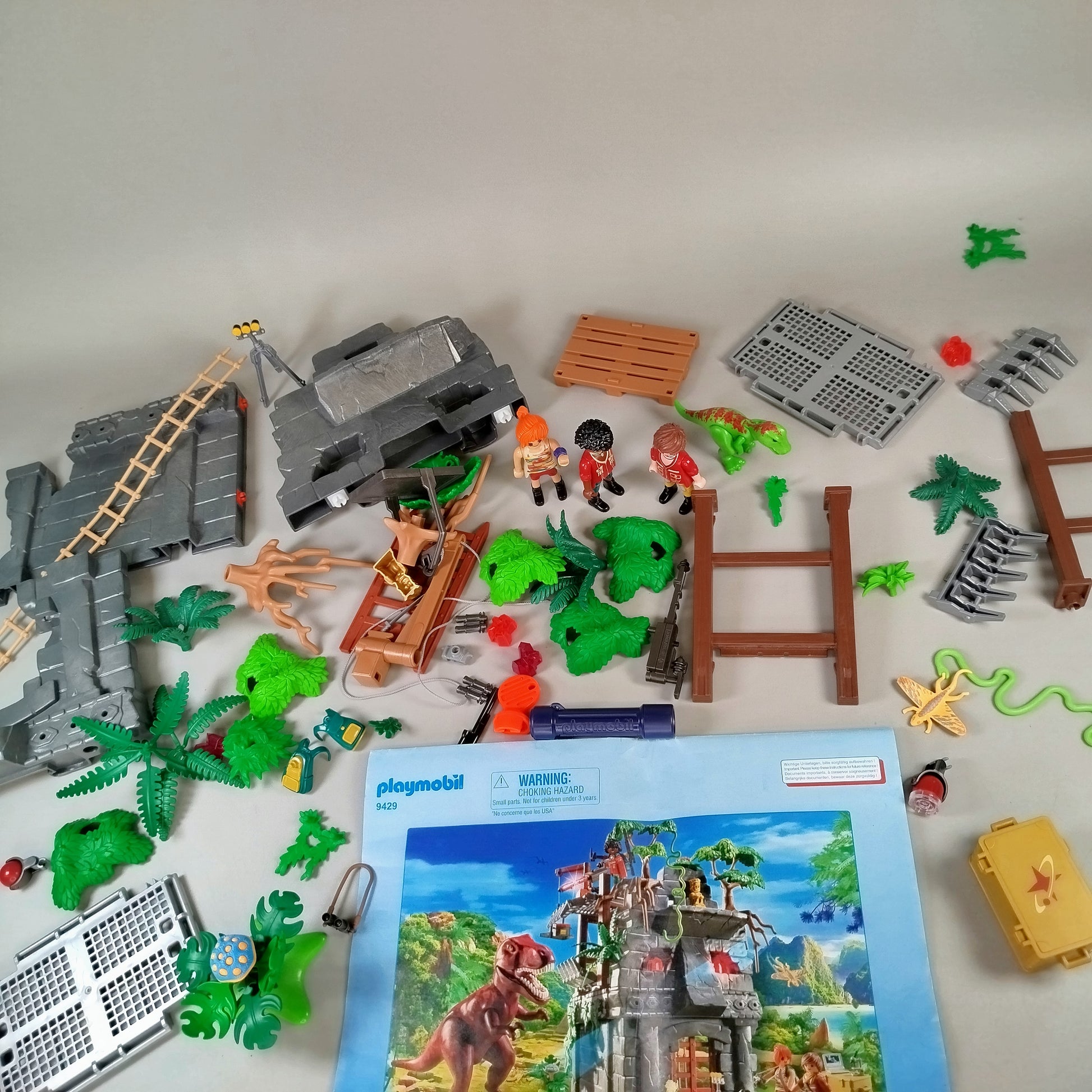 Playmobil 9429 Basecamp mit T-Rex - Dinosaurier