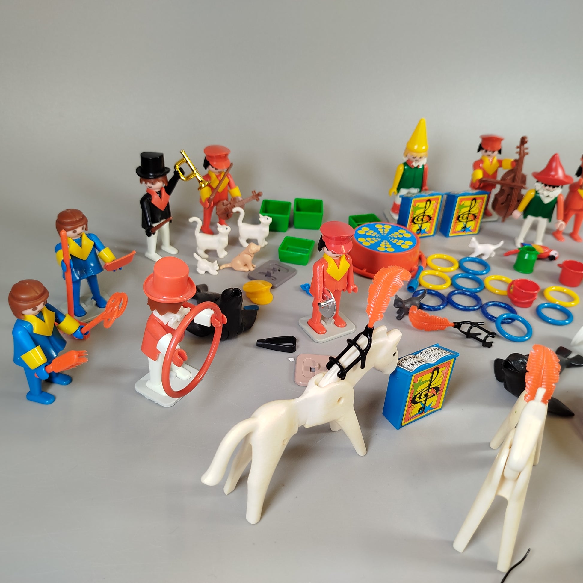 Playmobil Zirkus Set – Figuren, Tiere & Zubehör, Vintage