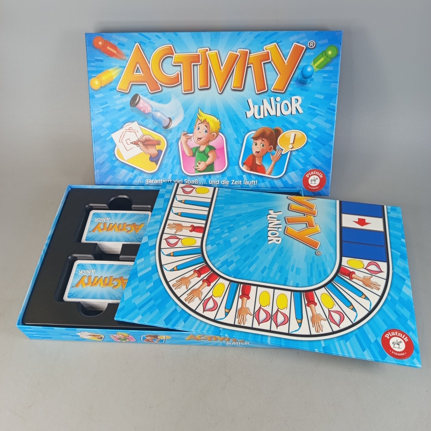 Piatnik Activity Junior 6012 Brettspiel, gebraucht, ab 6 7 8 Jahre | ✅ geprüft 