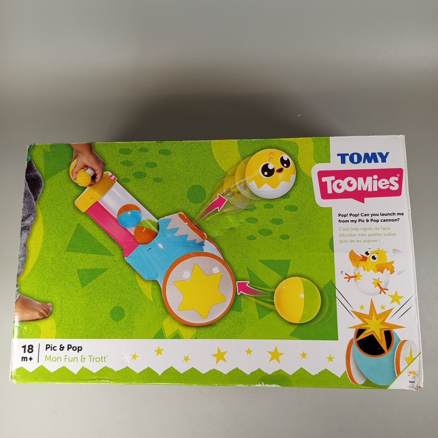 Tomy Toomies Schiebespielzeug Pic & Pop, wie neu, ab 1 2 3 Jahre | ✅ geprüft 