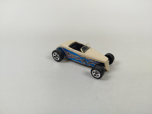 Vintage Beige 33 Ford Roadster Hot Wheel Auto 
