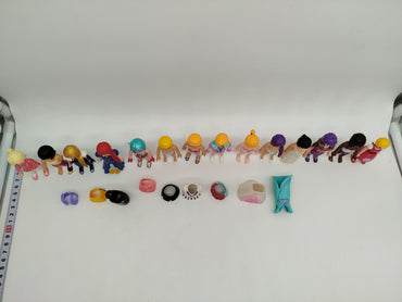 Playmobil Figuren - Set von 14 Stück mit Klamotten
