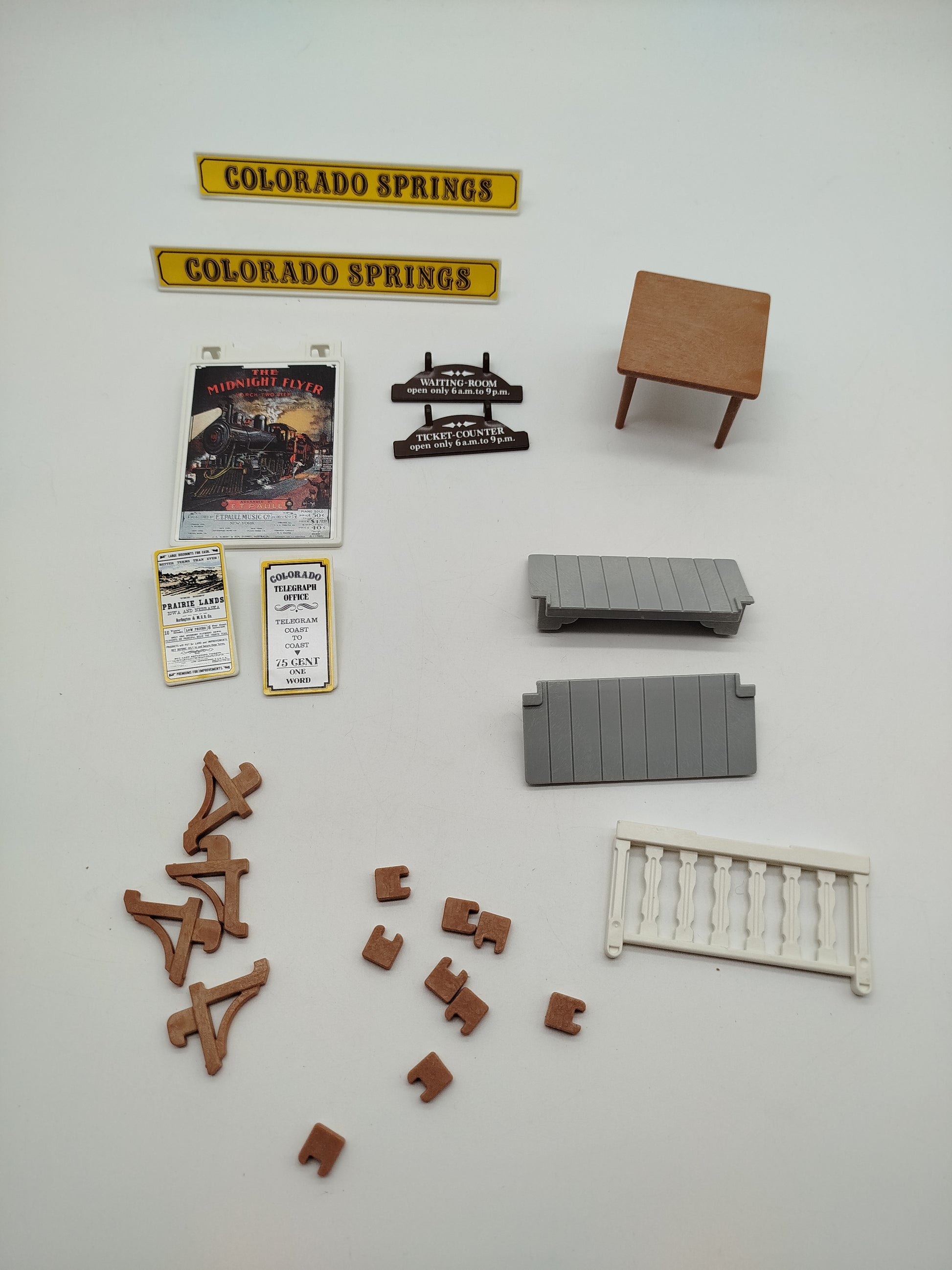 Playmobil Western 70947 Colorado Springs Bahnhof 