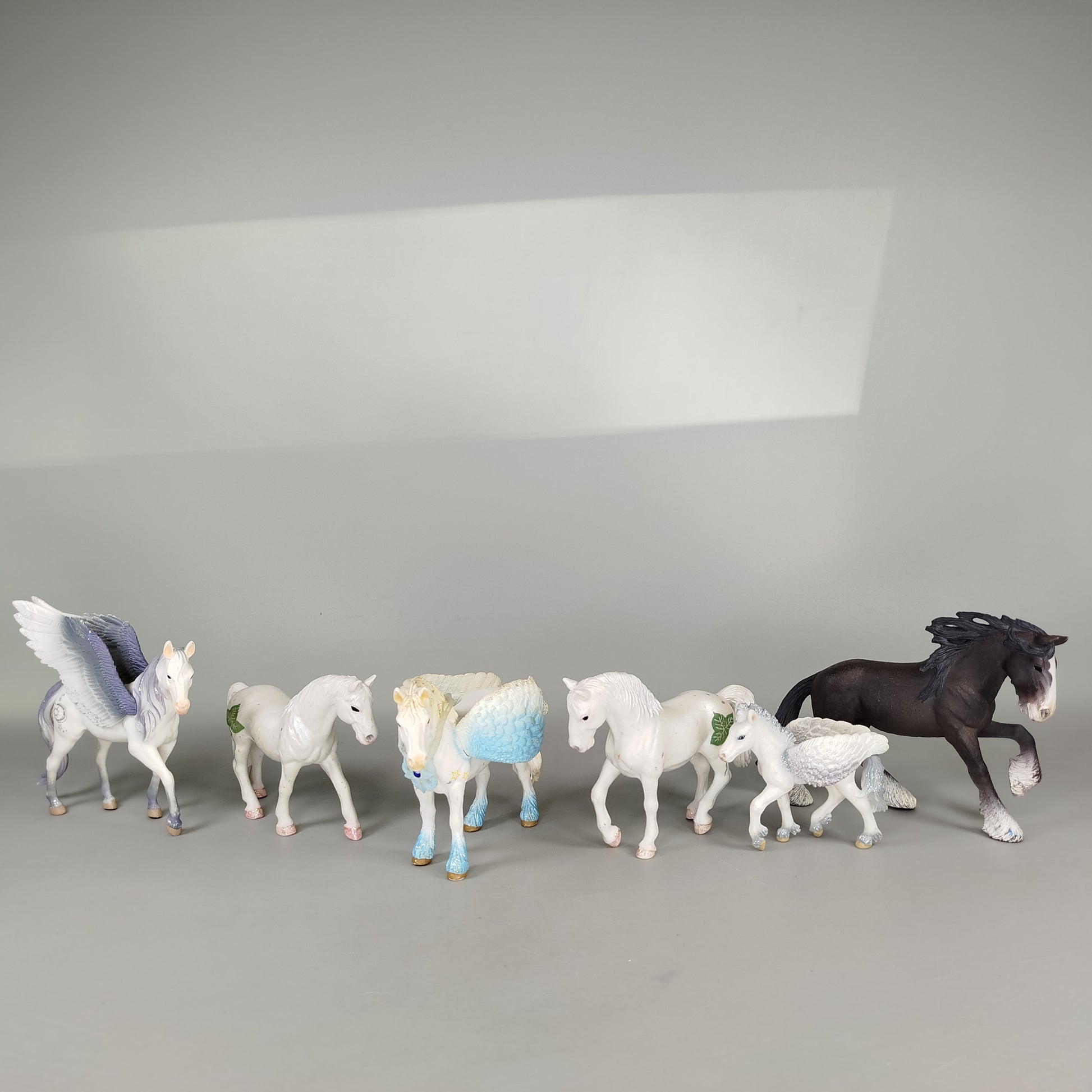 Schleich Pferde Figuren - Set von 6, sehr guter Zustand
