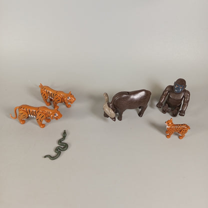 Tierfiguren Set – Farm-, Wild- & Dinosaurier Tiere, Set von 21 Figuren