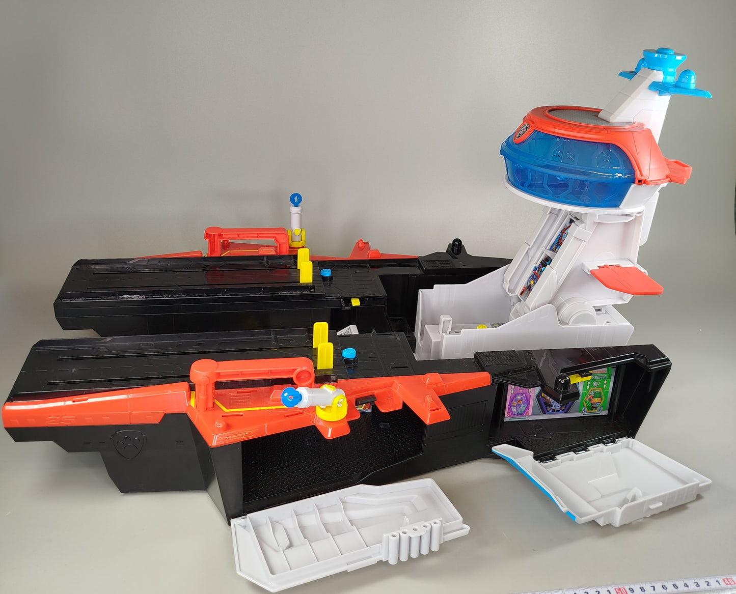 PAW Patrol Spielset – Mobiles Hauptquartier mit Turm & Zubehör, sehr gut