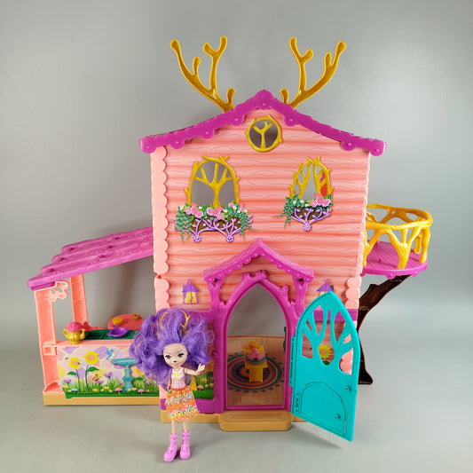 Mattel Cozy Deer House FRH50 Puppenhaus, gebraucht, ab 3 4 5 Jahre | ✅ geprüft 
