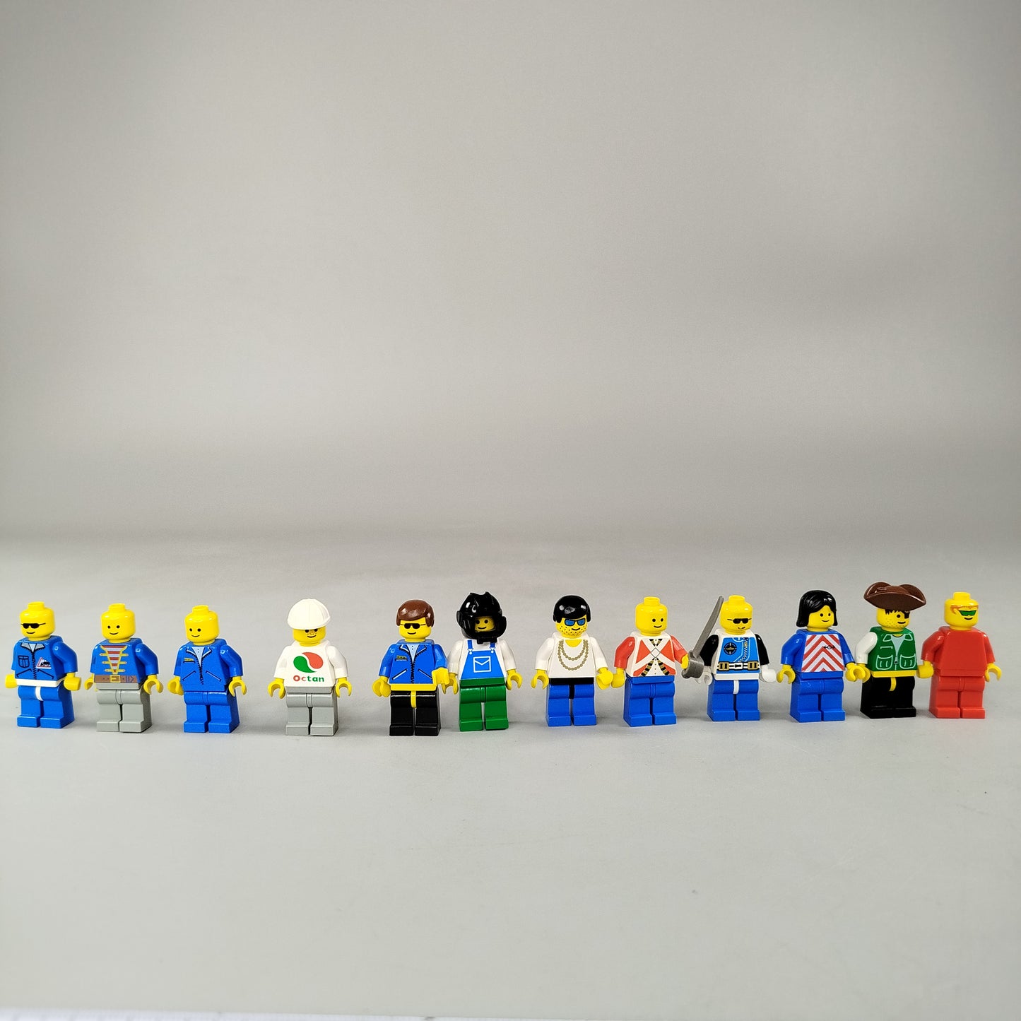 Bundle LEGO 12x Stadt & Berufe Minifiguren, gebraucht, ab 6 Jahre 