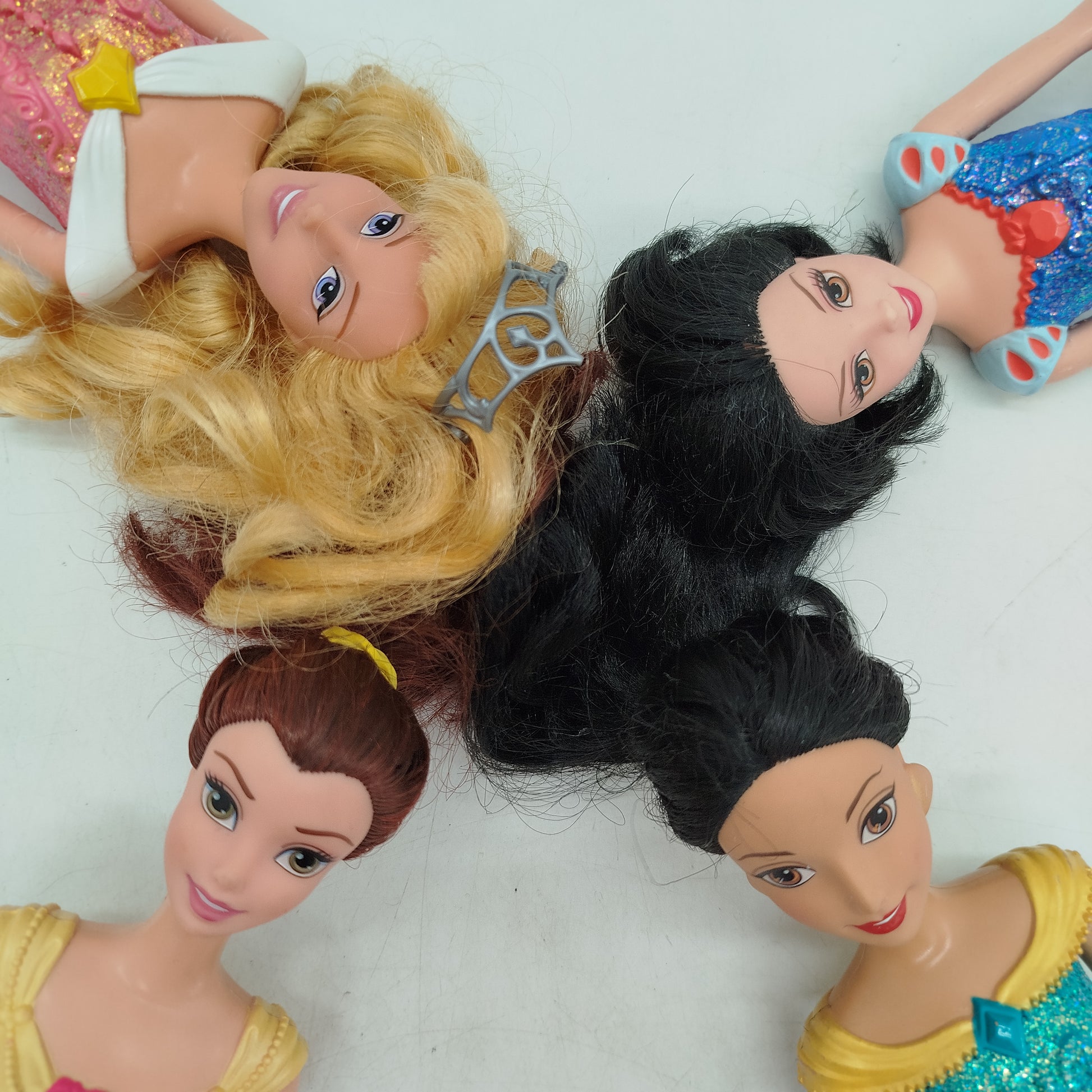 Mattel Bundle Disney Prinzessinnen 4x Modepuppen ab 3 4 5 Jahre | ✅ geprüft 