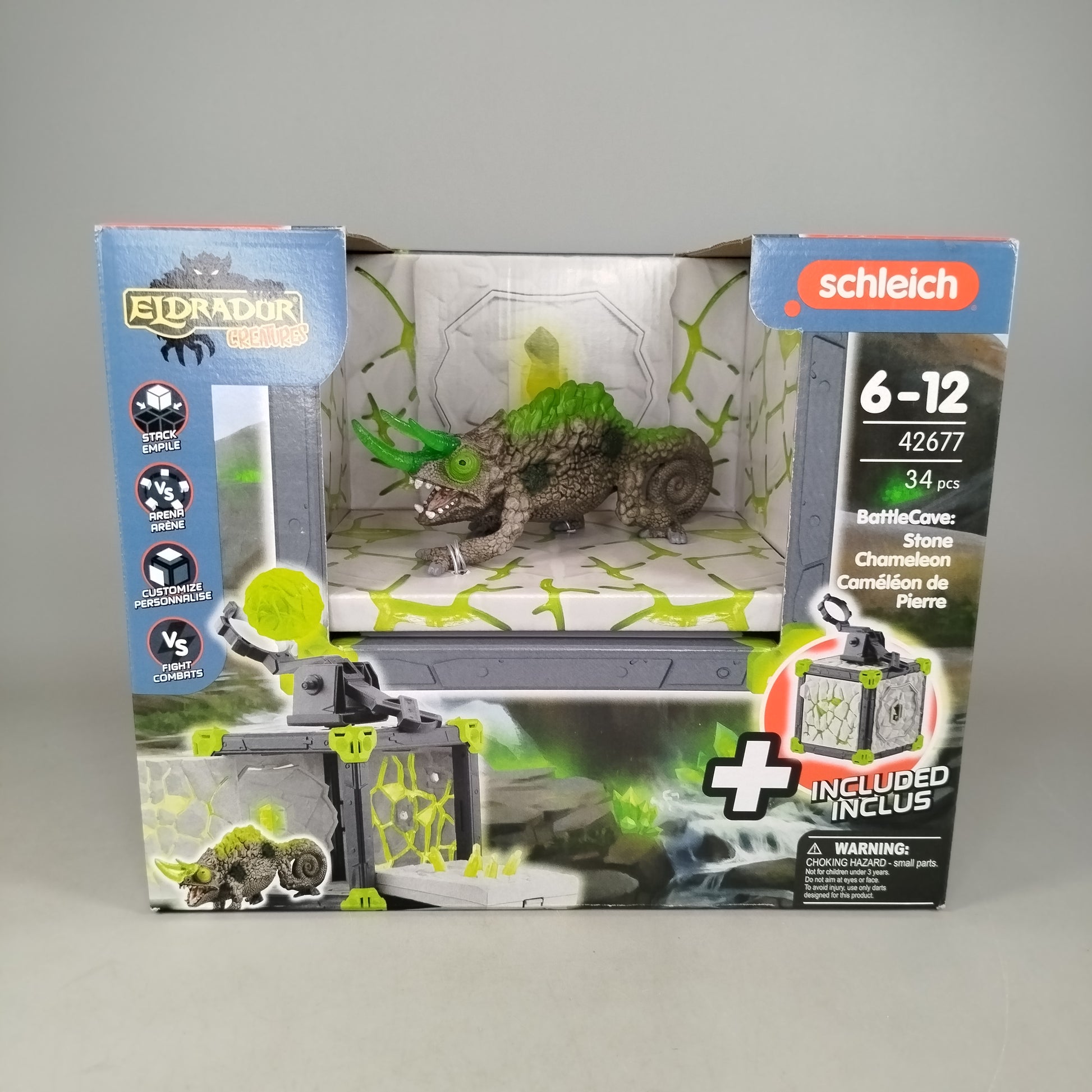 Schleich Eldrador BattleCave Spielset, neu, ab 6 7 8 Jahre 42677 | ✅ geprüft 