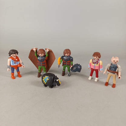 Playmobil Bundle Ritter Set von 7 Figuren & Tierfigur