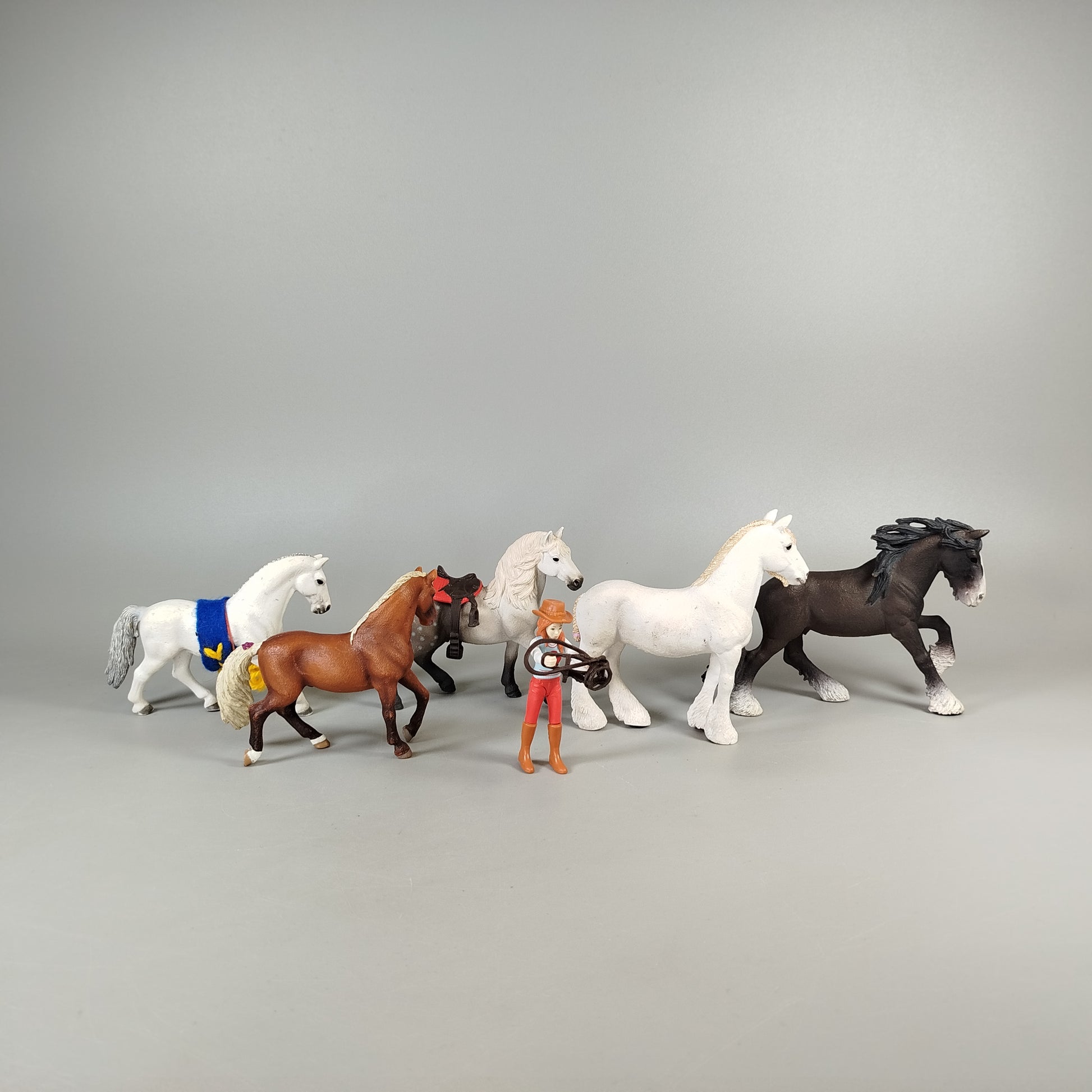 Schleich Pferde & Reiter Set von 6 Figuren