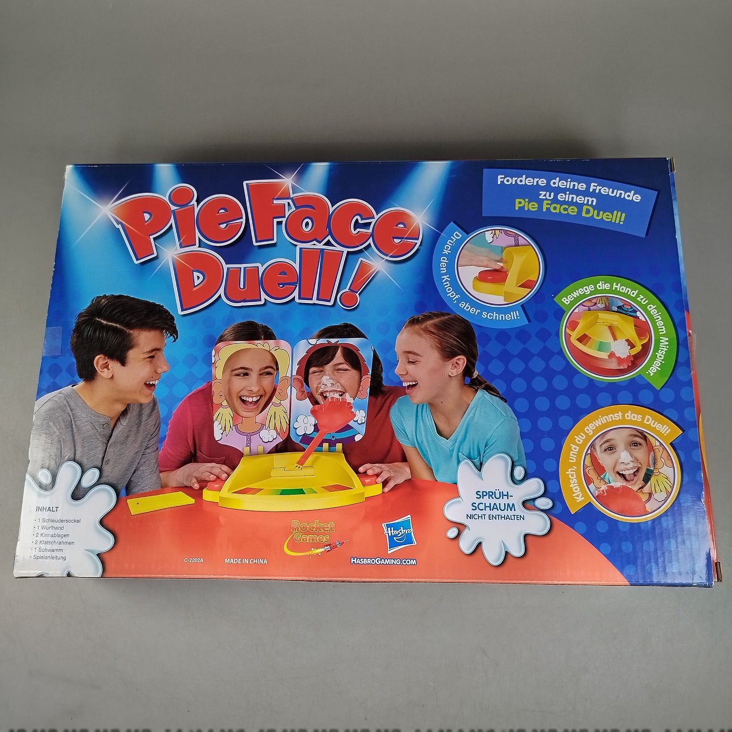 Hasbro Pie Face Duell Partyspiel