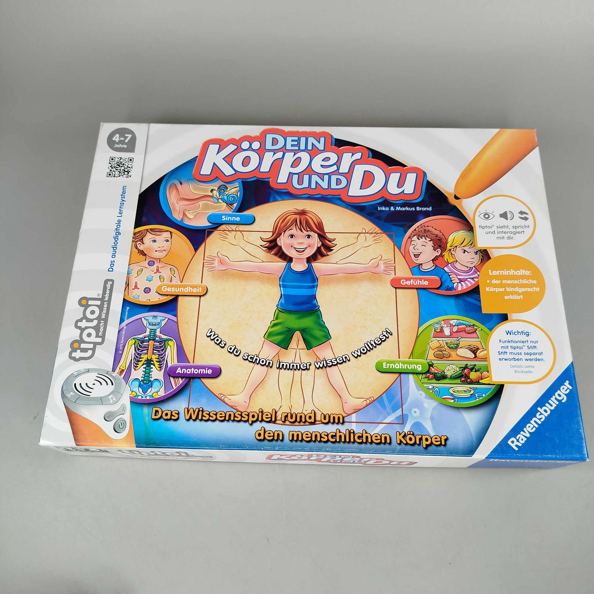 Ravensburger tiptoi Lernspiel – Dein Körper und Du, sehr gut