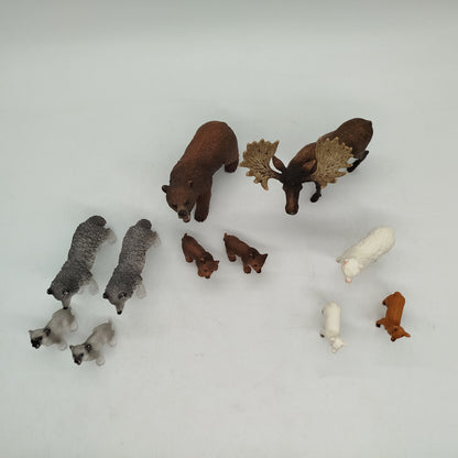 Schleich Bundle Wald & Wildtiere 11x Tierfiguren