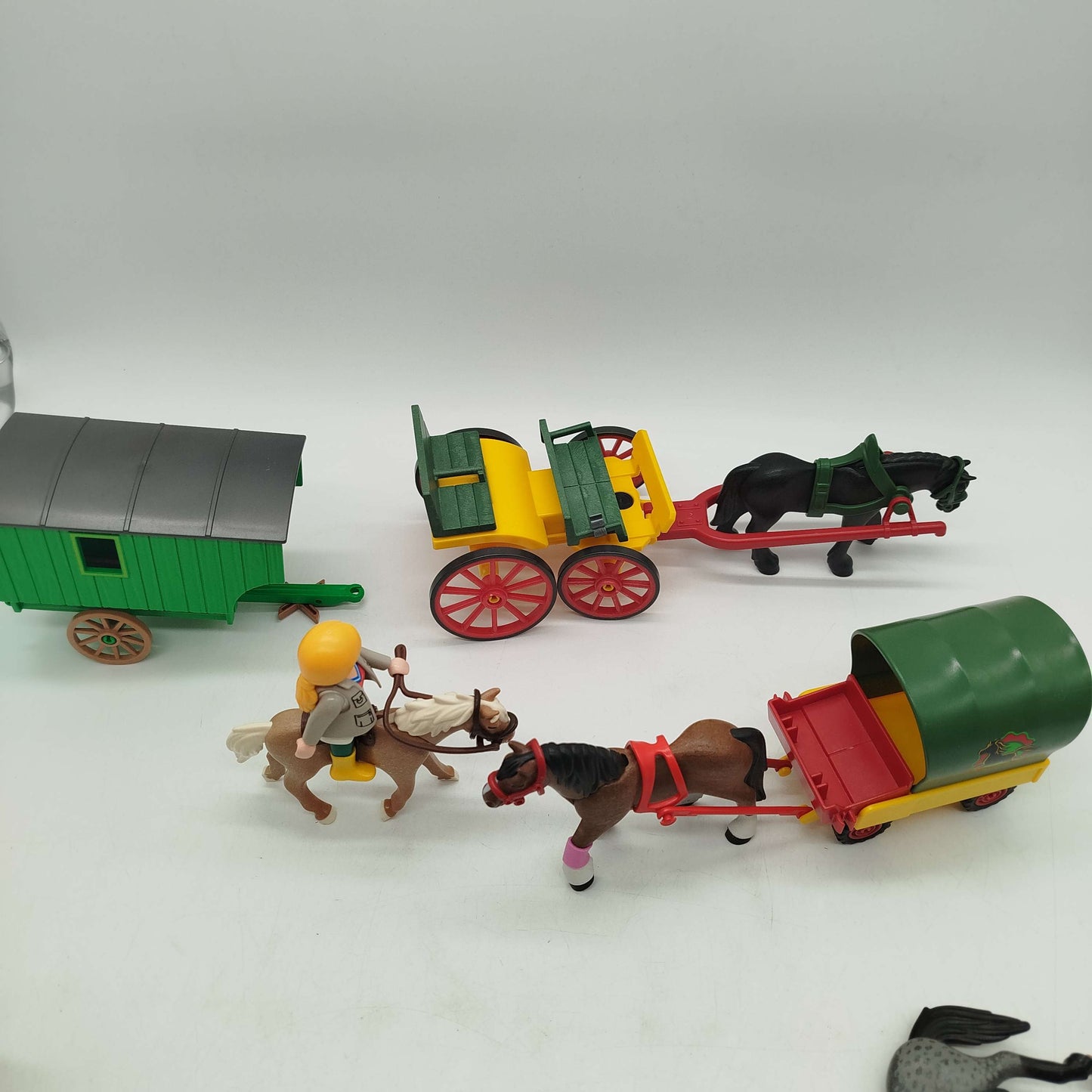 Playmobil Bundle Reiterhof Pferde & Wagen ab 3 4 5 Jahre | ✅ geprüft 