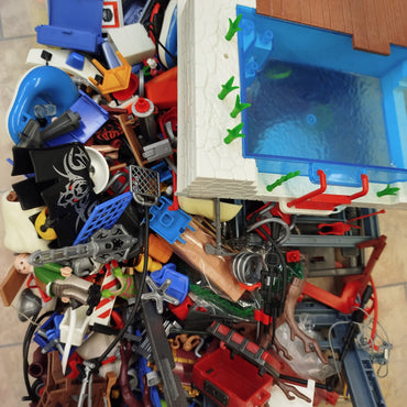 Playmobil Konvolut - 1,5 kg gemischte Teile und Zubehör Konvolut - 1,5 kg gemisc