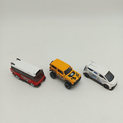 Metall-Spielzeugautos – Set von 19 Fahrzeugen