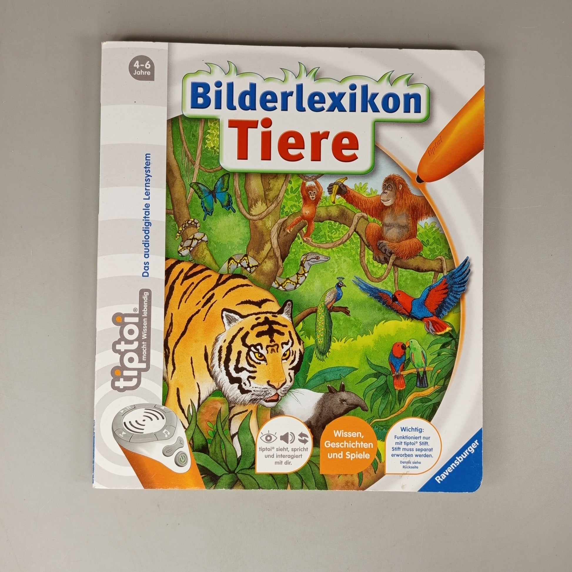 Ravensburger Tiptoi Lernbuch-Set – Tiere & Dinosaurier, Set von 2 Büchern