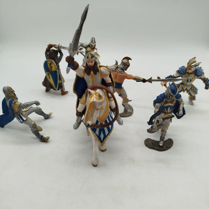 Schleich Bundle Ritter 8x Figuren, gebraucht, ab 6 7 8 Jahre | ✅ geprüft 