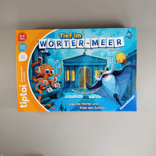 Ravensburger Tiptoi Lernspiel – Tief im Wörter-Meer, gut