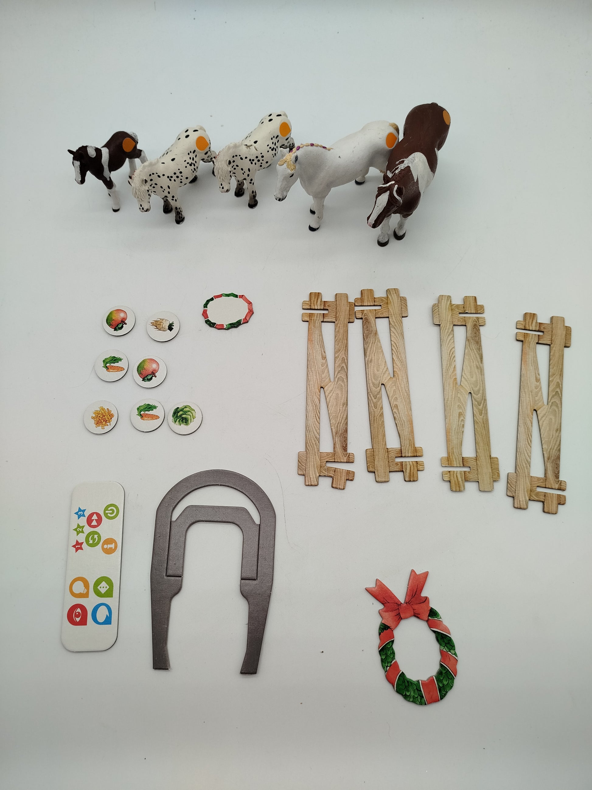 Ravensburger tiptoi Tier-Set Reiterhof, 5 Pferde, OVP, wie neu