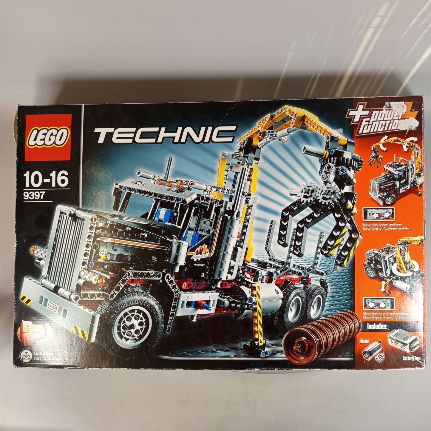 LEGO Technic 9397 Holztransporter, gebraucht, ab 10 11 12 Jahre | ✅ geprüft 
