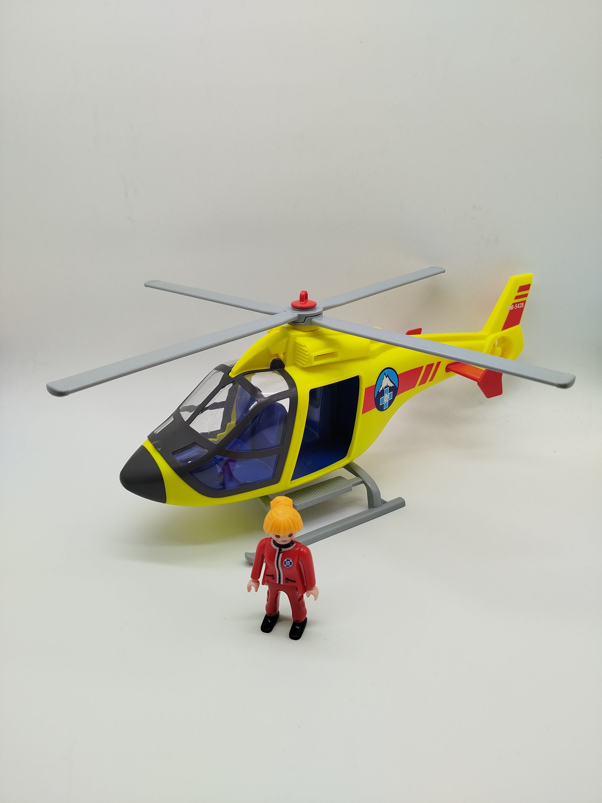 Playmobil Erweiterungsset - Hubschrauber mit Krankenhauszubehör