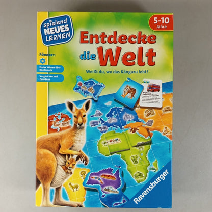 Ravensburger Entdecke die Welt 24990 Lernspiel Weltkarte