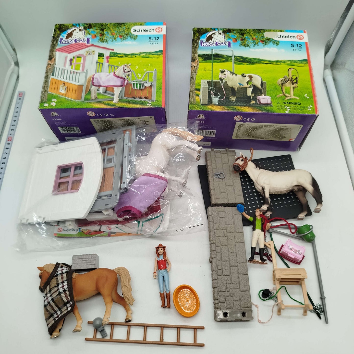 Schleich Bundle Horse Club 42104 42368 Set von 2 Pferde & Reiter