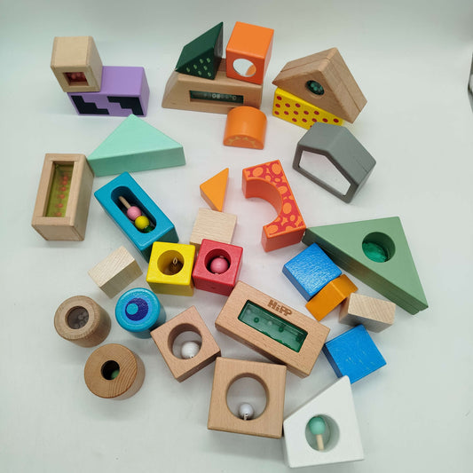 HiPP Klang Holzbausteine 29 Teile, gebraucht, ab 1 2 3 Jahre | ✅ geprüft 