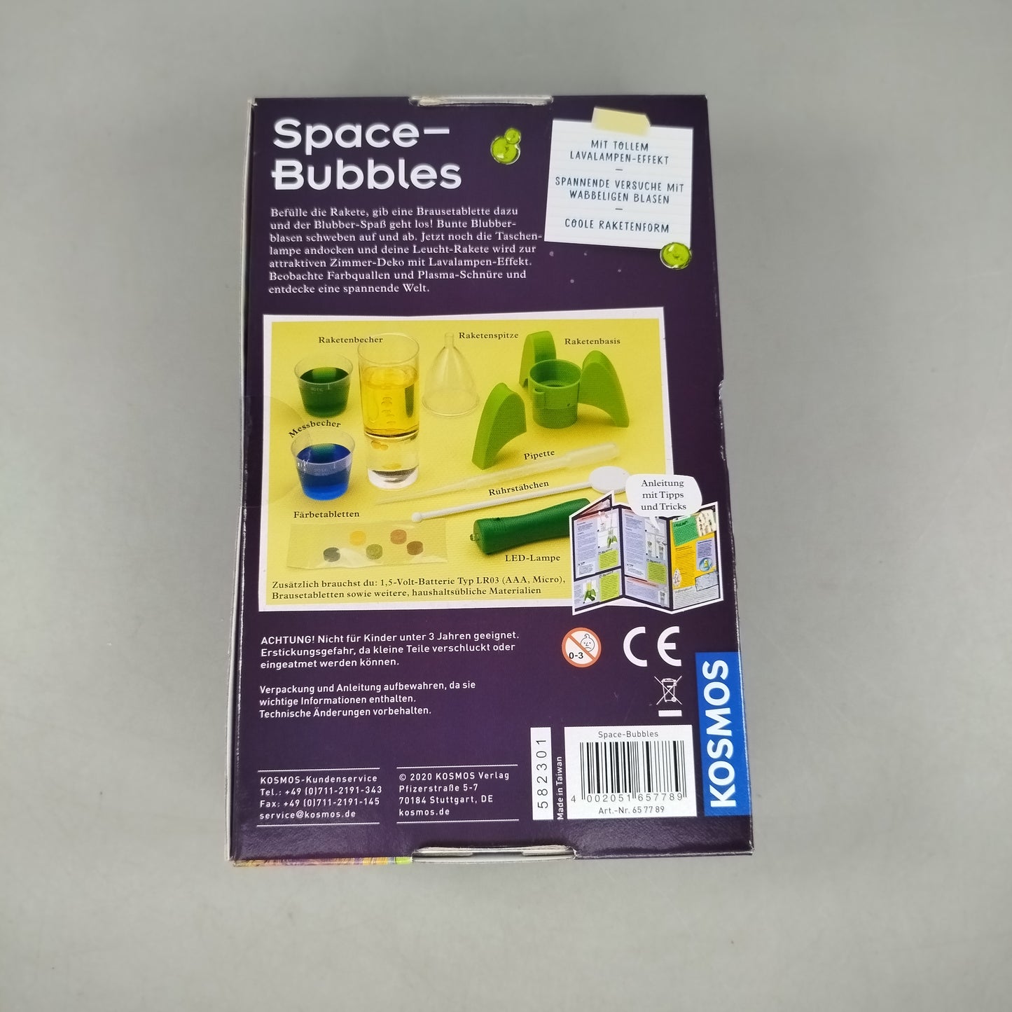 Kosmos Space Bubbles Experimentierset, neu, ab 3 4 5 Jahre | ✅ geprüft 