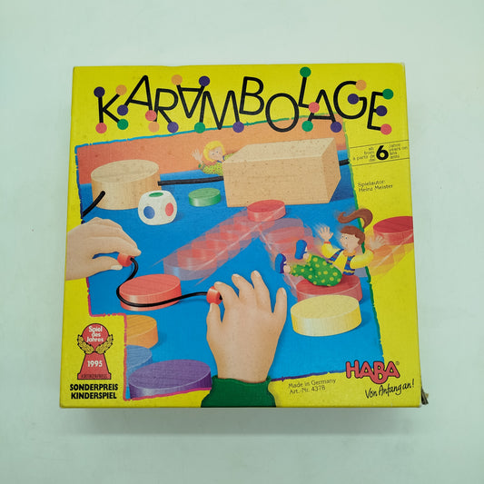HABA Karambolage Brettspiel, gebraucht, ab 6 7 8 Jahre | ✅ geprüft 