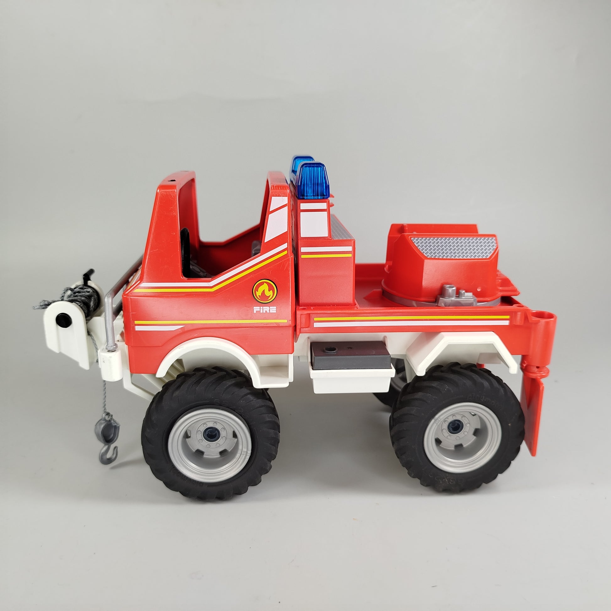 Playmobil Feuerwehr- und Rettungsset - Geländewagen und Löschboot Feuerwehr- und