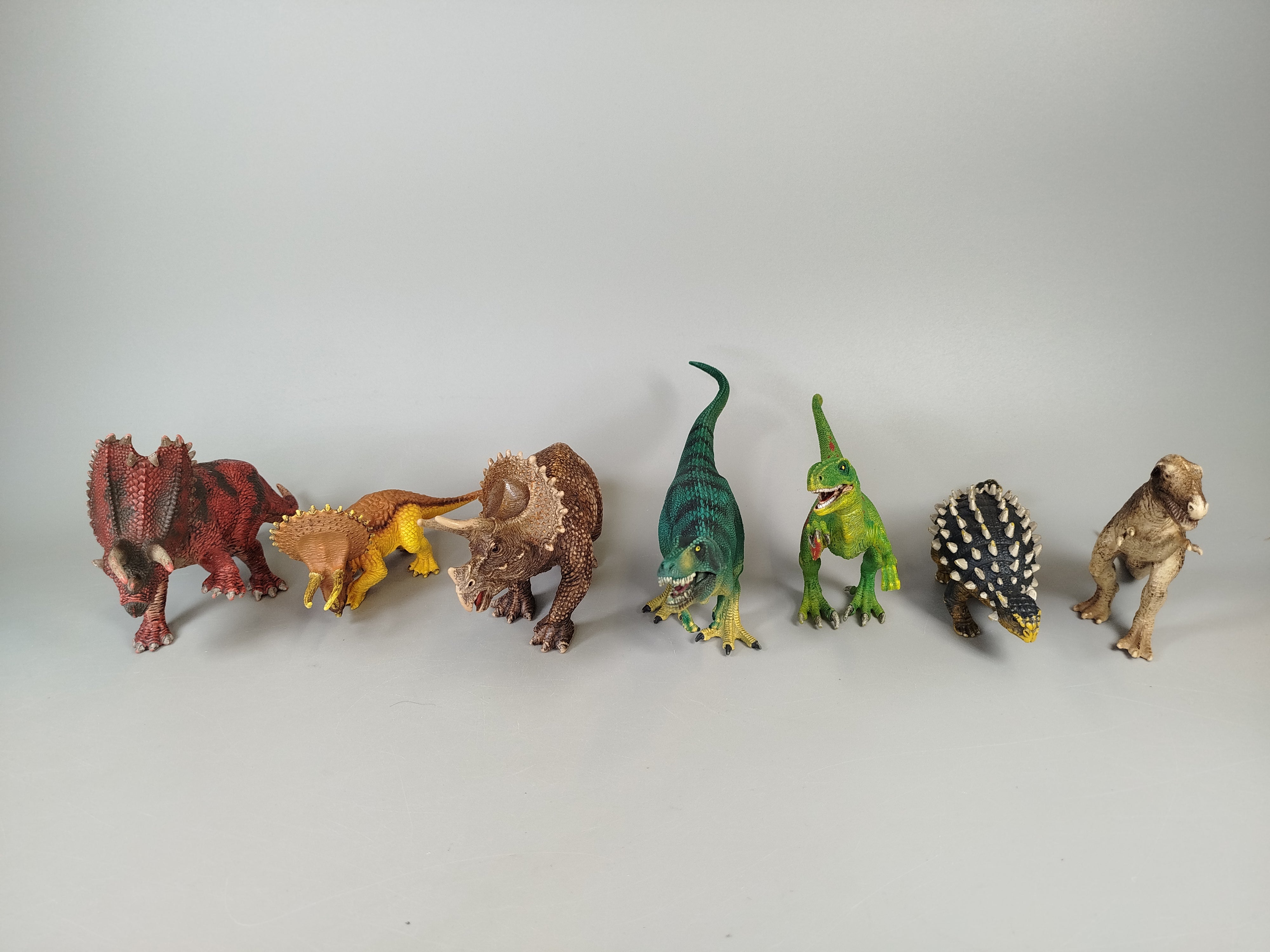 Schleich Dinosaurier Figuren – Set von 7
