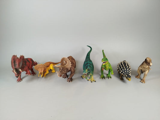 Schleich Dinosaurier Figuren – Set von 7